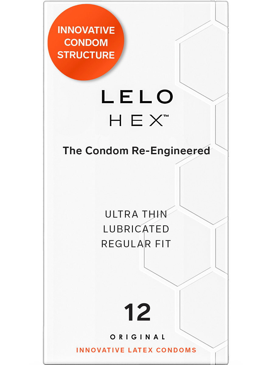 HEX Original Kondomer, 12-pack