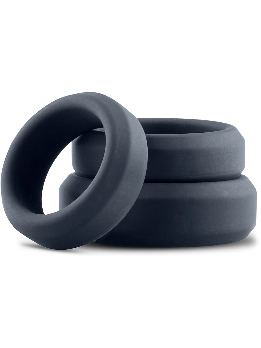 Set med Breda Penisringar, 3-pack