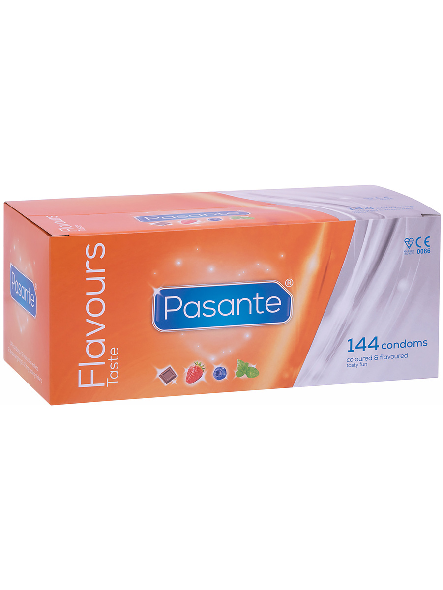 Flavours Taste Kondomer, 144-pack