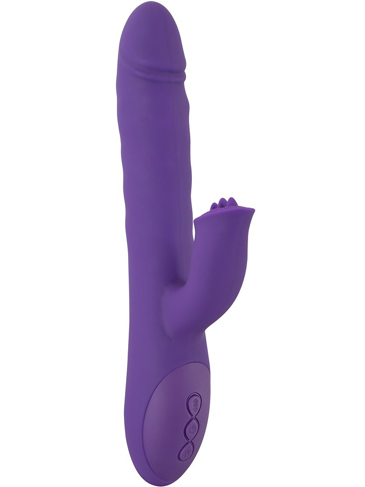 Thrusting Rabbitvibrator med Rotation