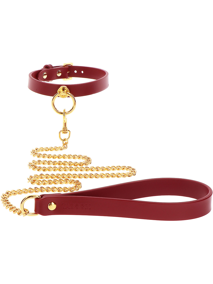 Luxury O-Ring Halsband & Koppel