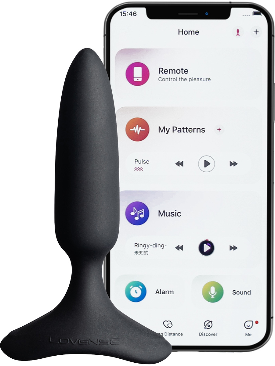 Hush 2, Bluetooth Analplugg, XS