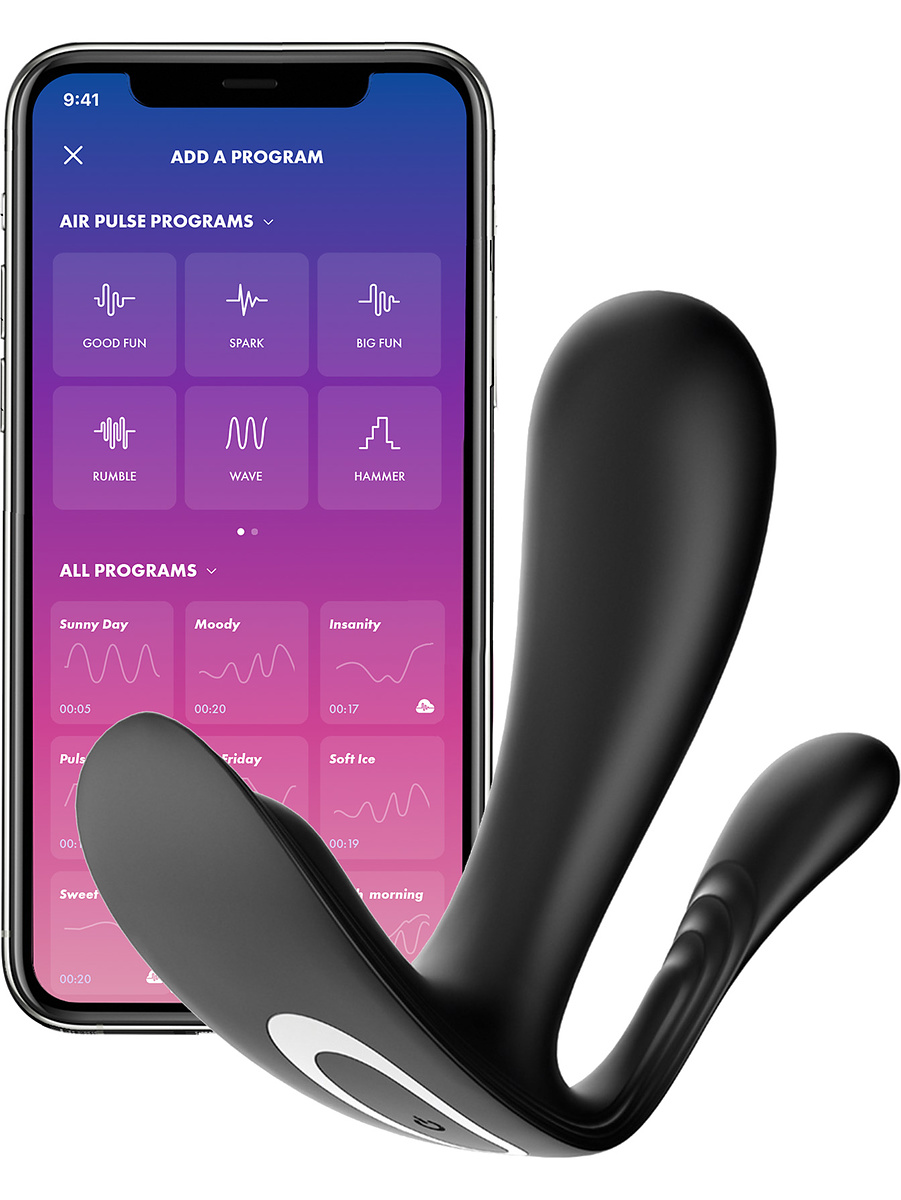 Top Secret +, Appstyrd Vibrator