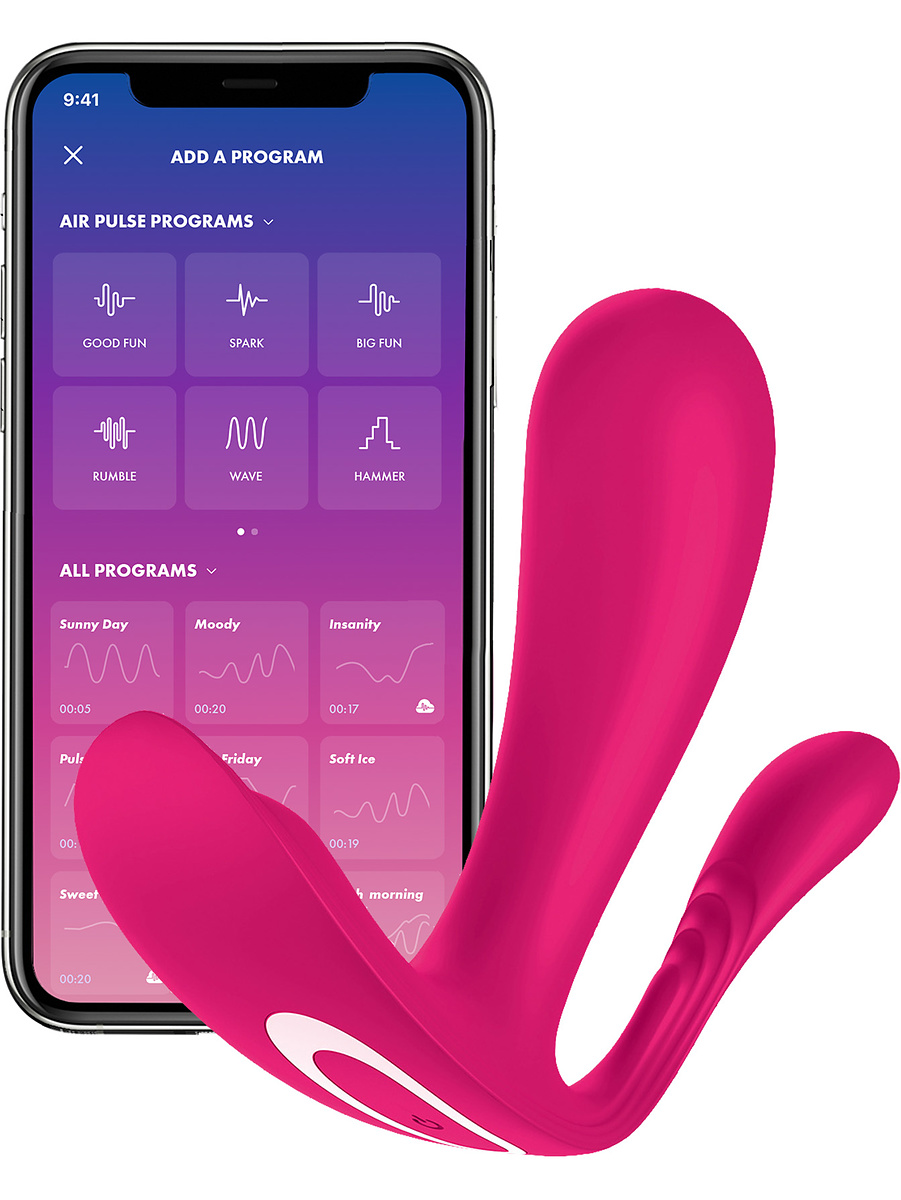 Top Secret +, Appstyrd Vibrator