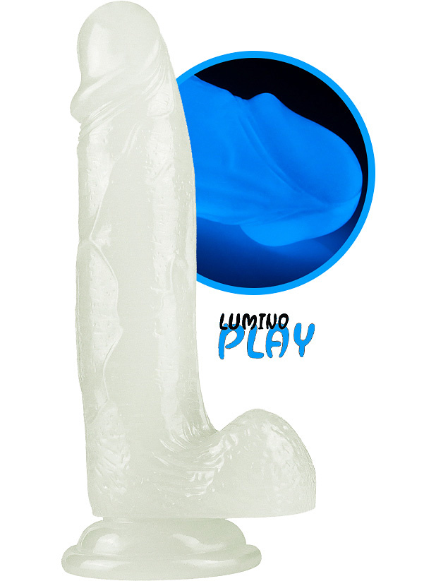Lumino Play, Självlysande Dildo, 19 cm
