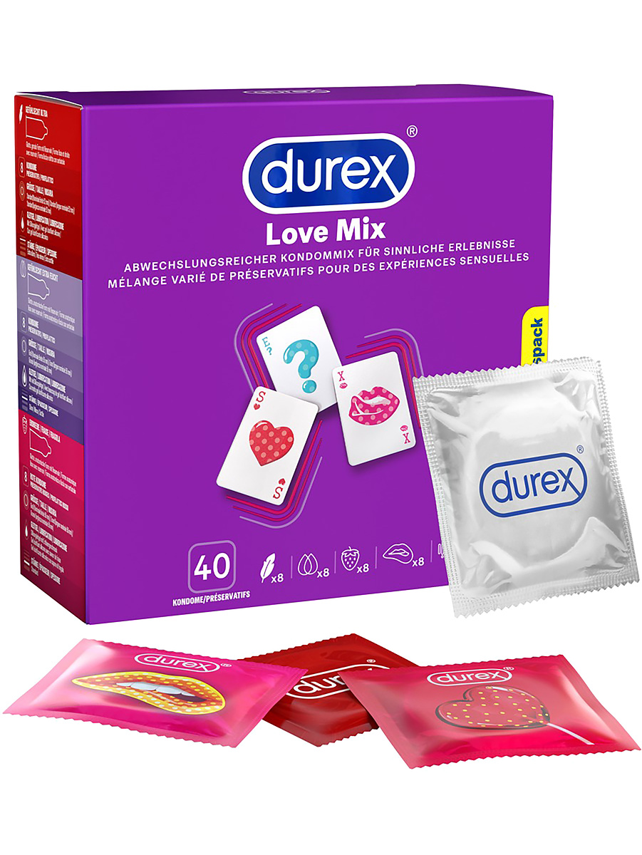 Love Mix Kondomer, 40-pack