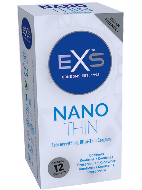 Nano Thin Kondomer, 12-pack
