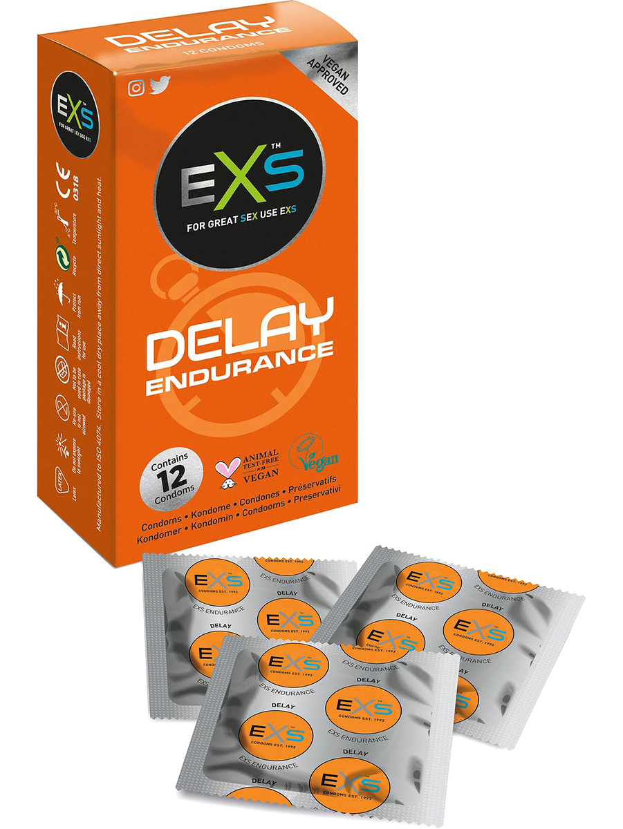 Delay Kondomer, 12-pack