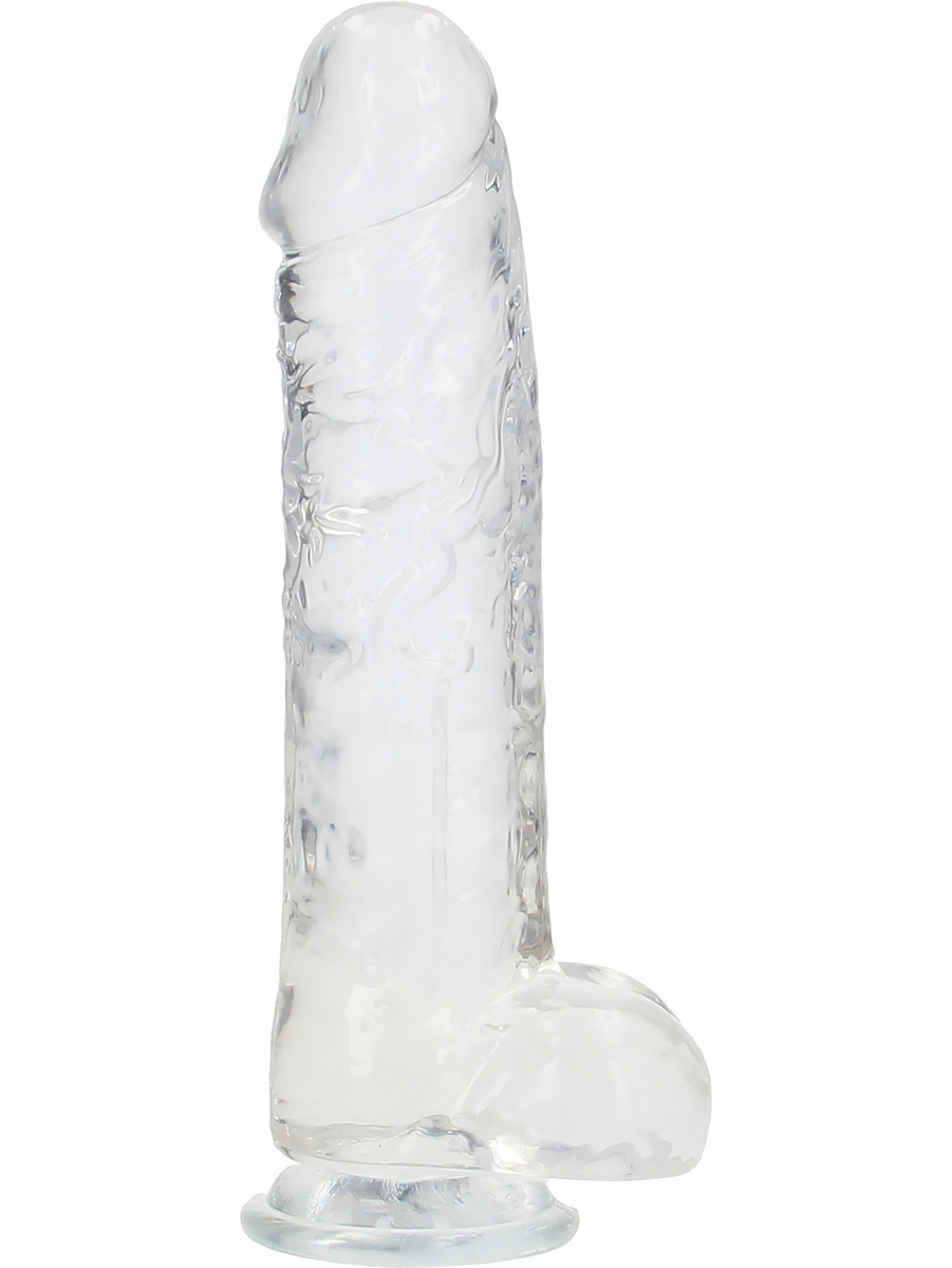 Crystal Clear Realistisk Dildo, 25 cm