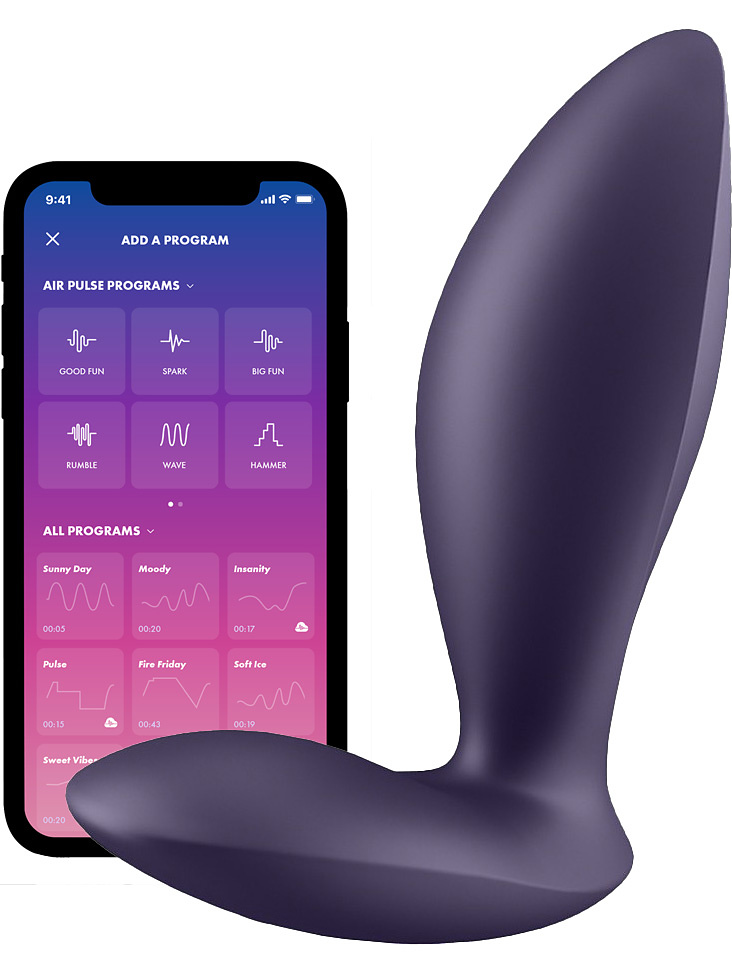 Power Plug, Appstyrd Analplugg