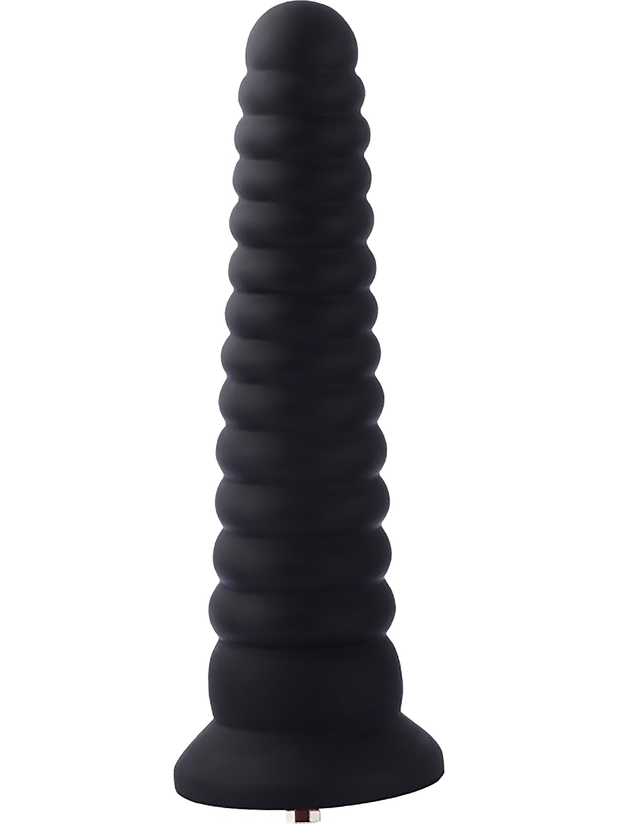 KlicLok Räfflad Analdildo i Silikon, 25 cm