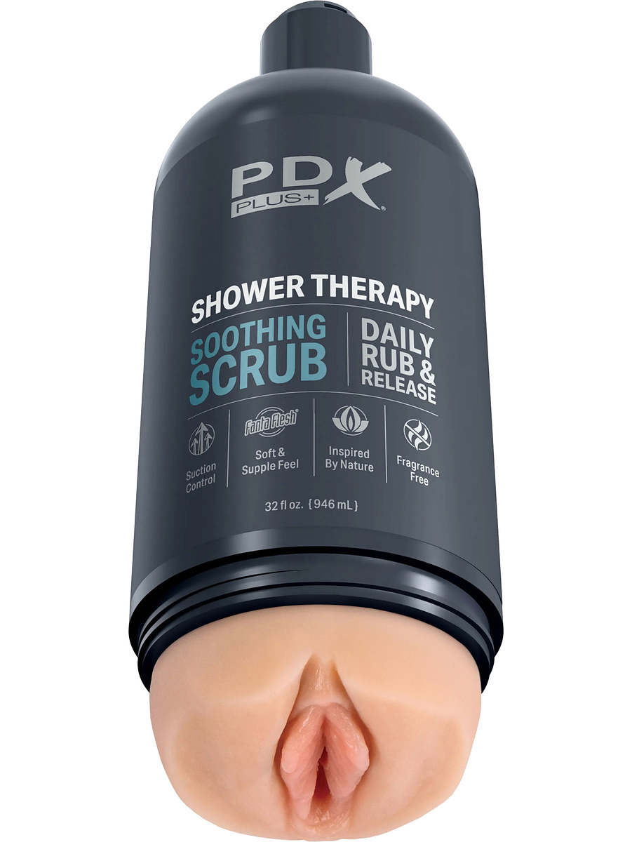 Shower Therapy Stroker, Soothing Scrub