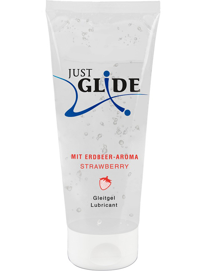 Glidmedel med Jordgubbsmak