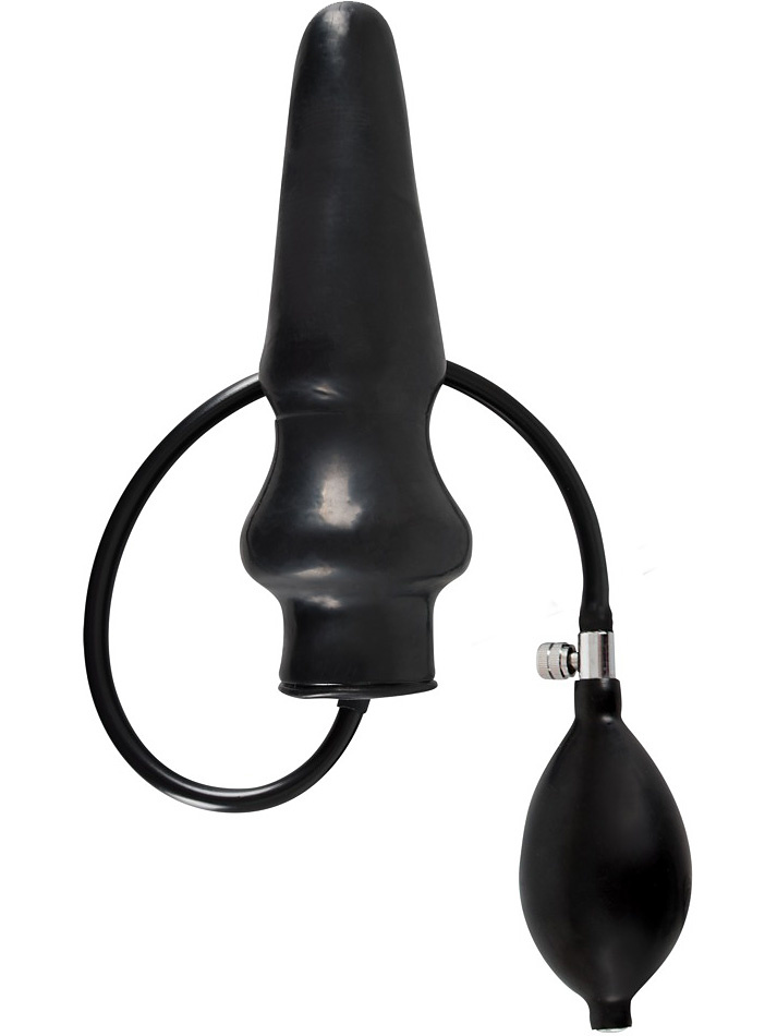 Uppblåsbar Analplugg i Latex