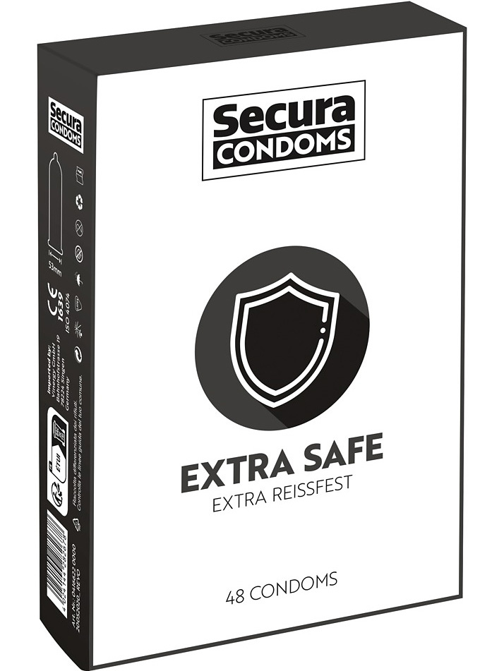 Extra Safe Kondomer, 48-pack