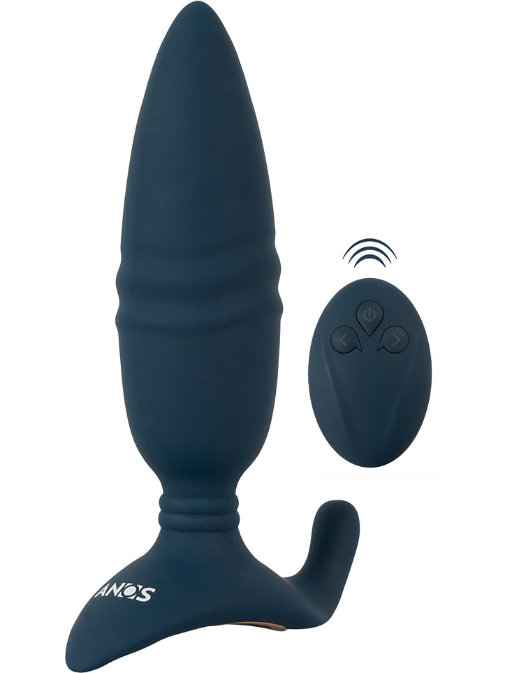 Fjärrstyrd Analplugg med Thrusting