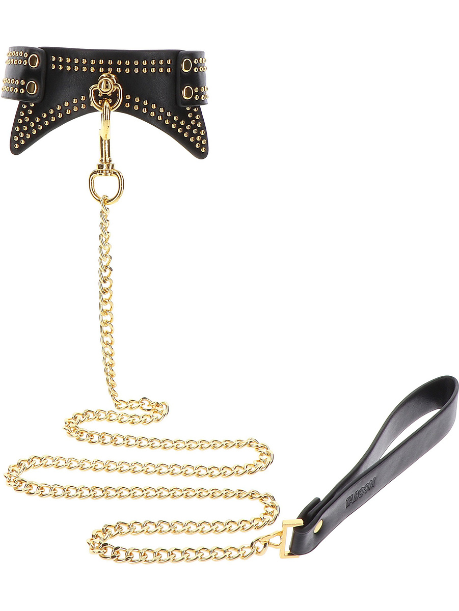 Vogue Studded Halsband & Koppel
