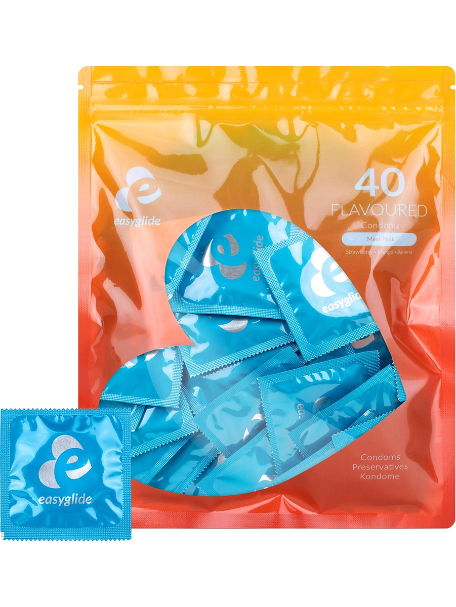 Flavored Kondomer, 40-pack