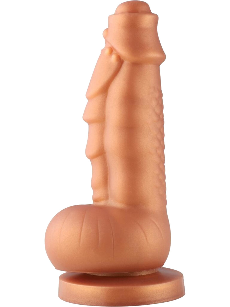 Fantasy Hippo Dildo med Sugkopp, 20 cm