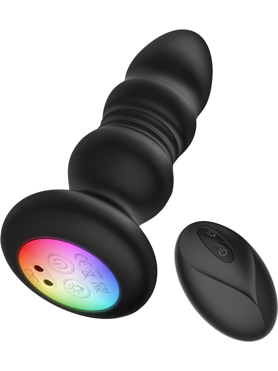 Australis, Vibrerande Analplugg med Thrusting & LED