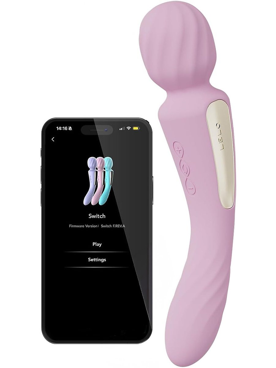 Switch, Appstyrd Dubbeländad Wand-Vibrator