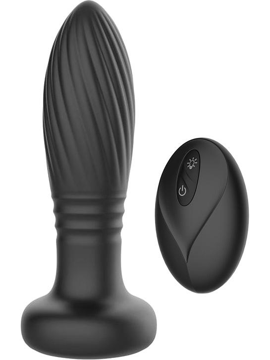 Tainy, Trådlös Thrusting Analplugg med LED-ljus