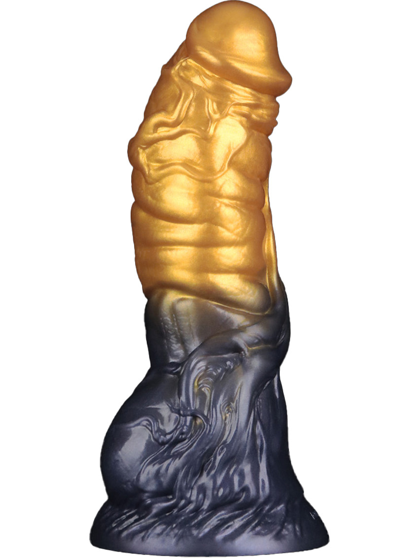 Aerosx, Uppblåsbar Dual Density Fantasy-Dildo, 19 cm