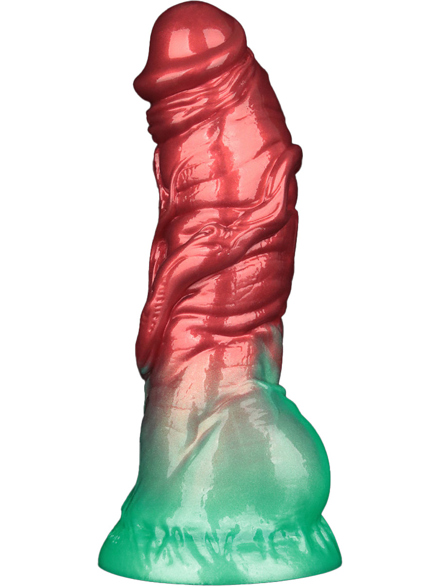 Aerosx, Uppblåsbar Dual Density Fantasy-Dildo, 19 cm