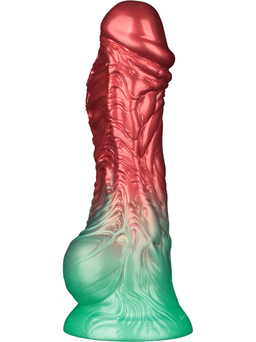 Aerosx, Uppblåsbar Dual Density Fantasy-Dildo, 21 cm