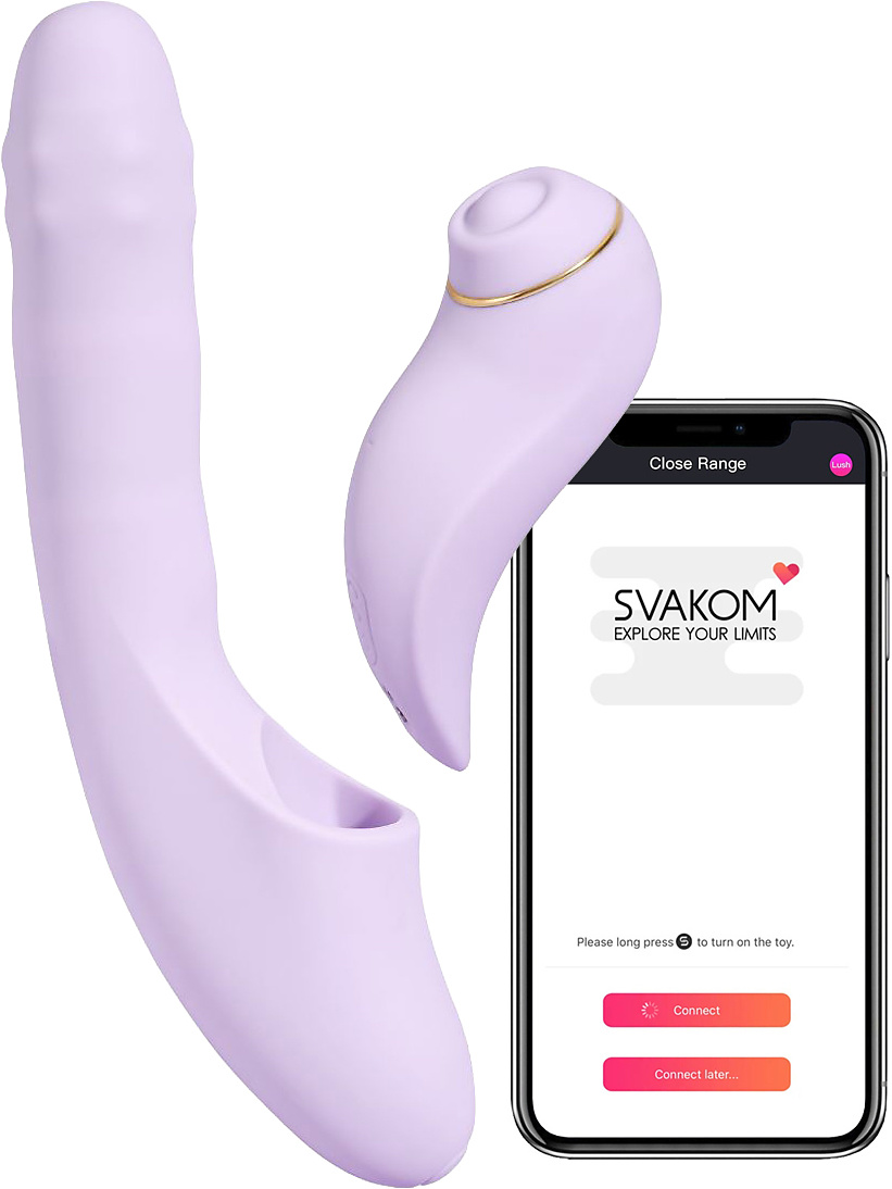 DuoGlow, Thrusting-Vibrator med Pulsstimulator