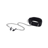 Halsband med Broestklaemmor