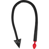 Analplugg i Silikon med Devils Tail