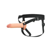 Ihålig Strap-On i Silikon, 19 cm