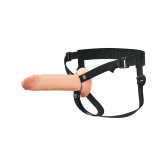 Ihålig Strap-On i Silikon, 21.5 cm
