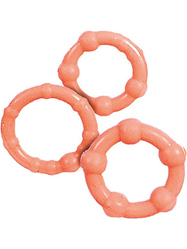 Stay Hard Penisringar, 3-pack
