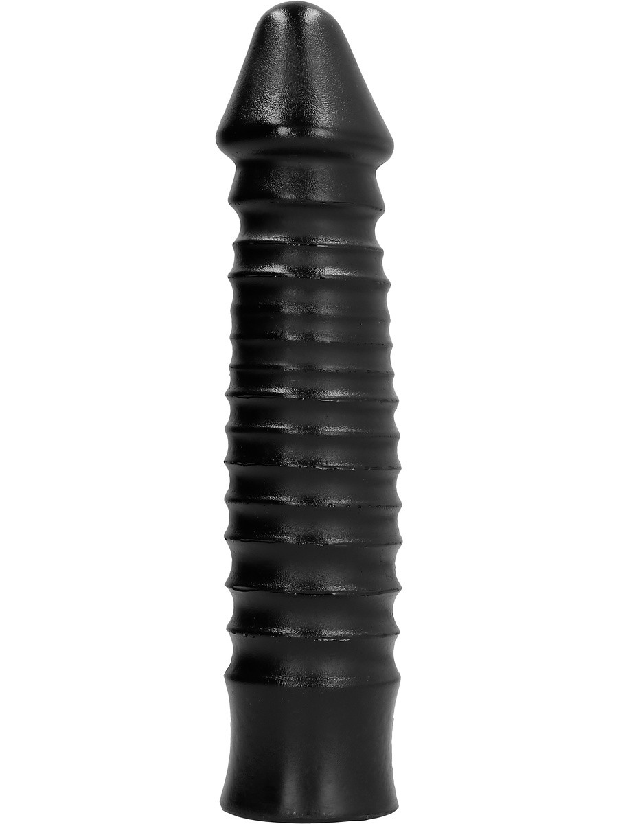 Räfflad Dildo, 26 cm