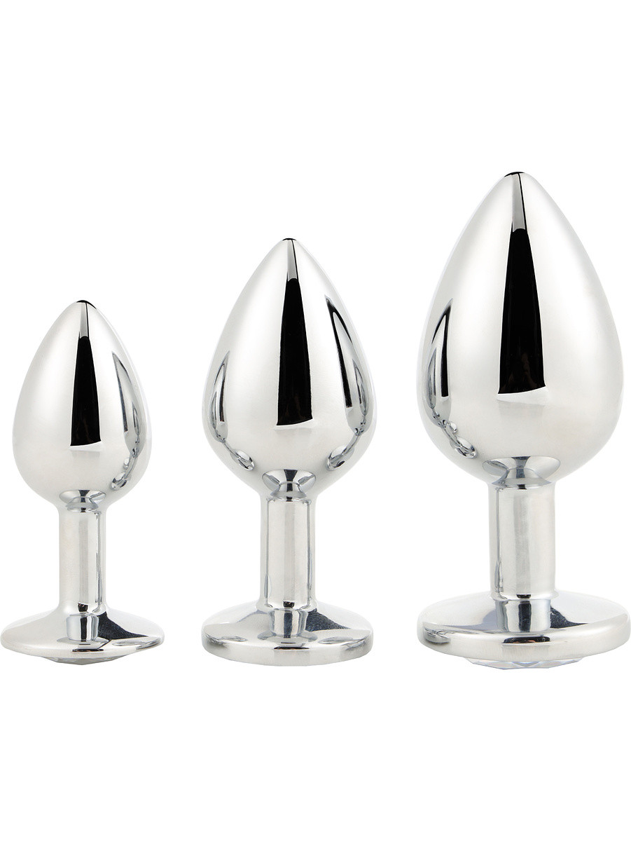 Gleaming Love, Silver Analpluggar Set