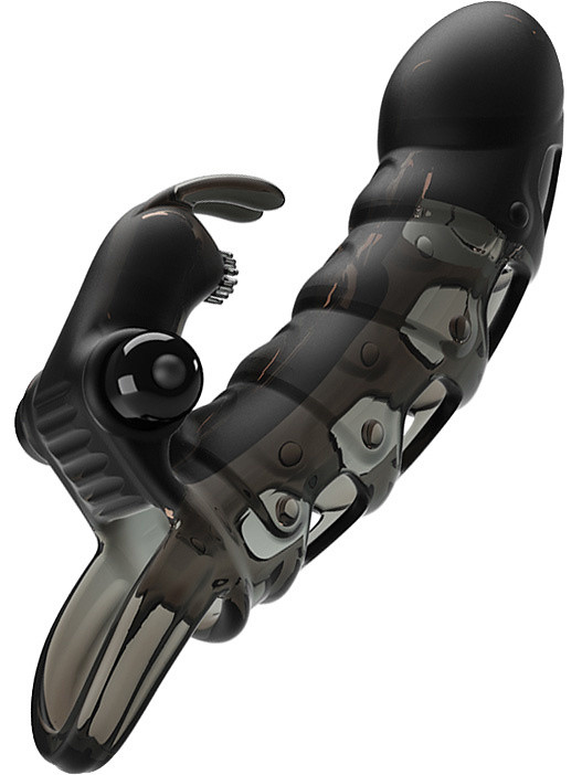 Cuper, Penissleeve med Rabbitvibrator
