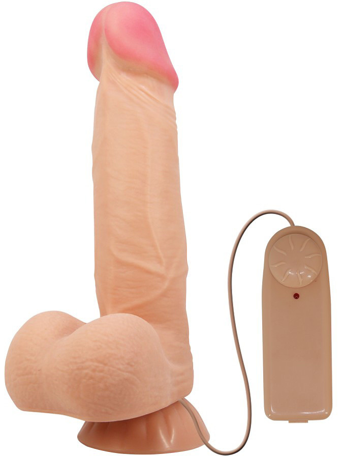 Sliding Skin Dildovibrator, 22 cm