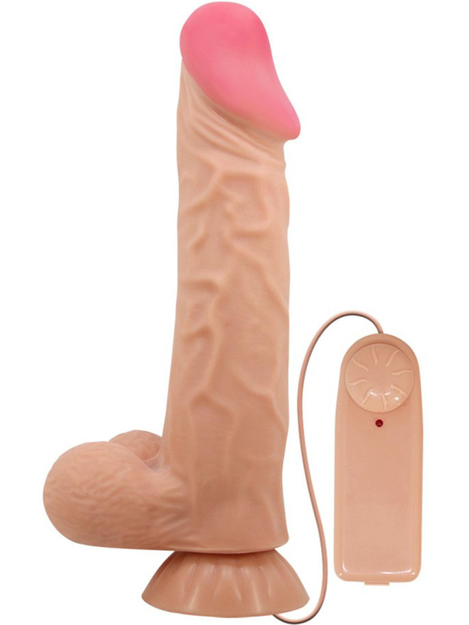 Sliding Skin Dildovibrator, 24 cm