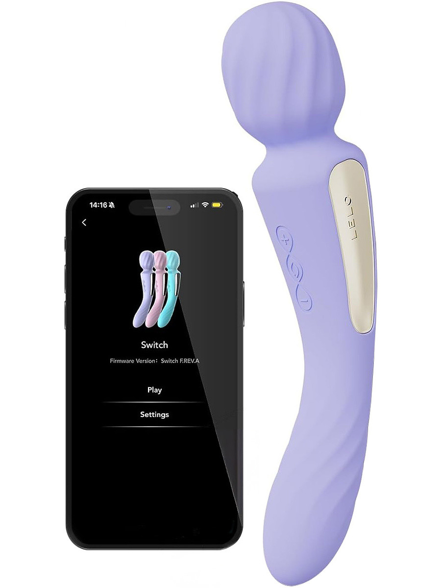 Switch, Appstyrd Dubbeländad Wand-Vibrator